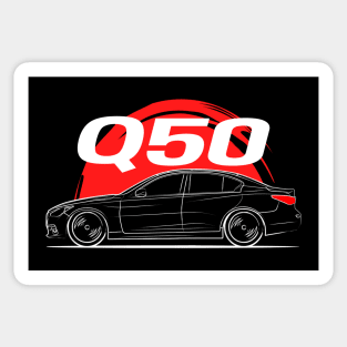 JDM Q50 Sedan Sticker